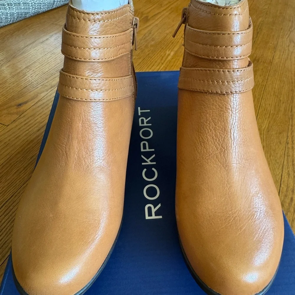 Rockport Carly strap booties NEW